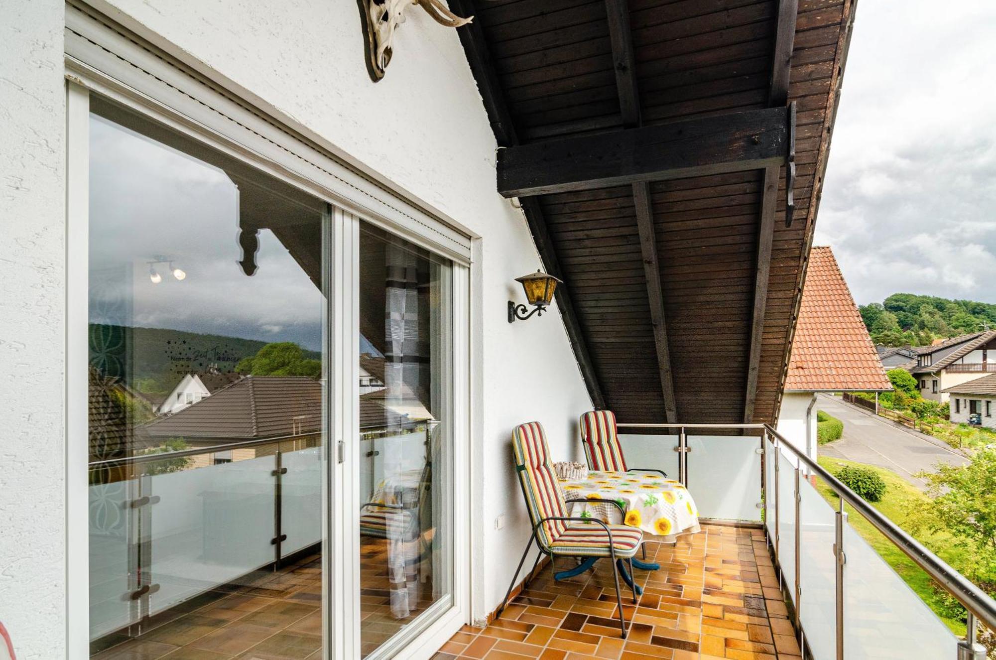 Ferienwohnung Am Rehwinkel Fuldatal Ngoại thất bức ảnh
